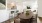 a kitchen with a dining table